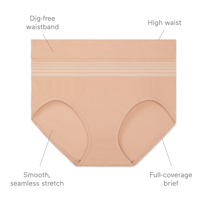 No Pinching, No Problems® Dig-Free Comfort Seamless Brief