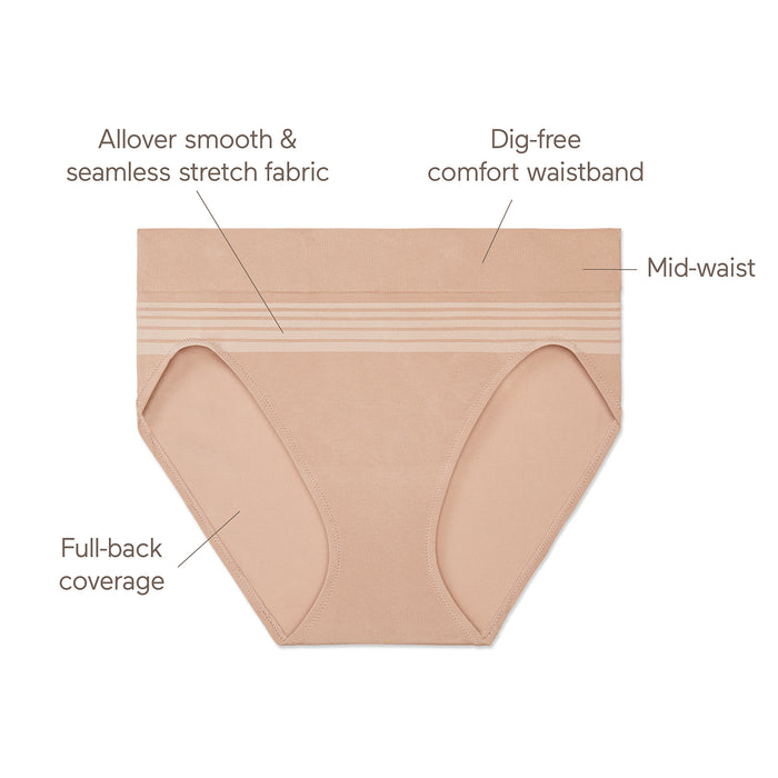 No Pinching, No Problems® Seamless Hi-Cut