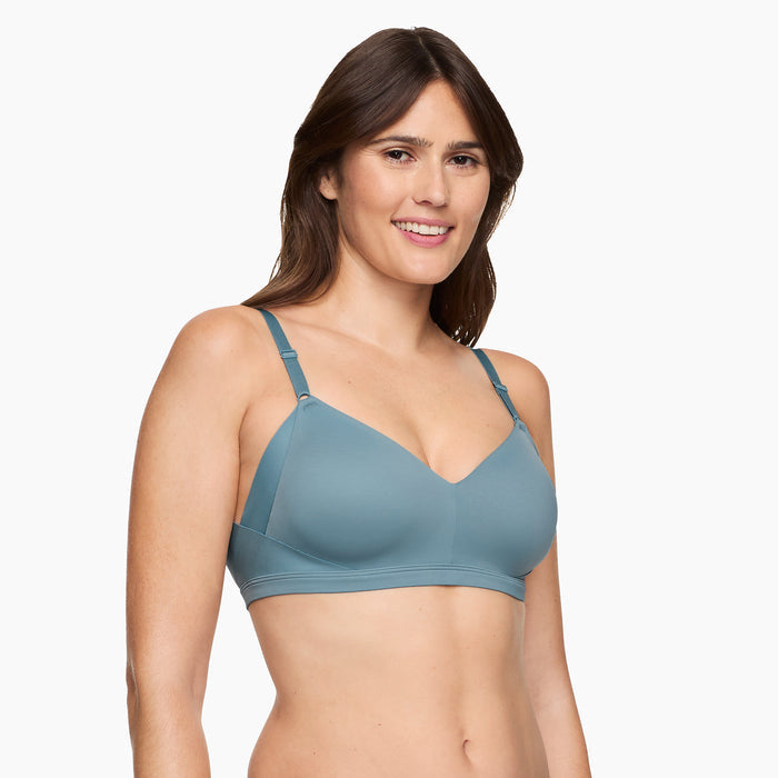 No Side Effects® Underarm and Back-Smoothing Comfort Wireless Lift T-Shirt Bra
