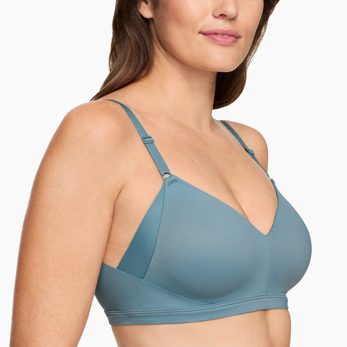 No Side Effects® Underarm and Back-Smoothing Comfort Wireless Lift T-Shirt Bra
