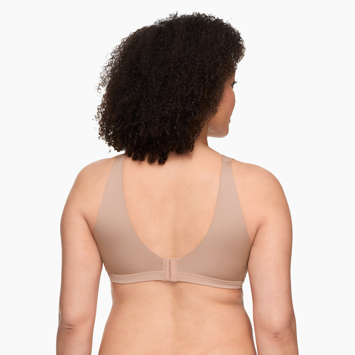 No Side Effects® Underarm and Back-Smoothing Comfort Wireless Lightly Lined T-Shirt Bra