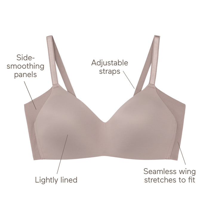 No Side Effects® Underarm-Smoothing Wireless Bra