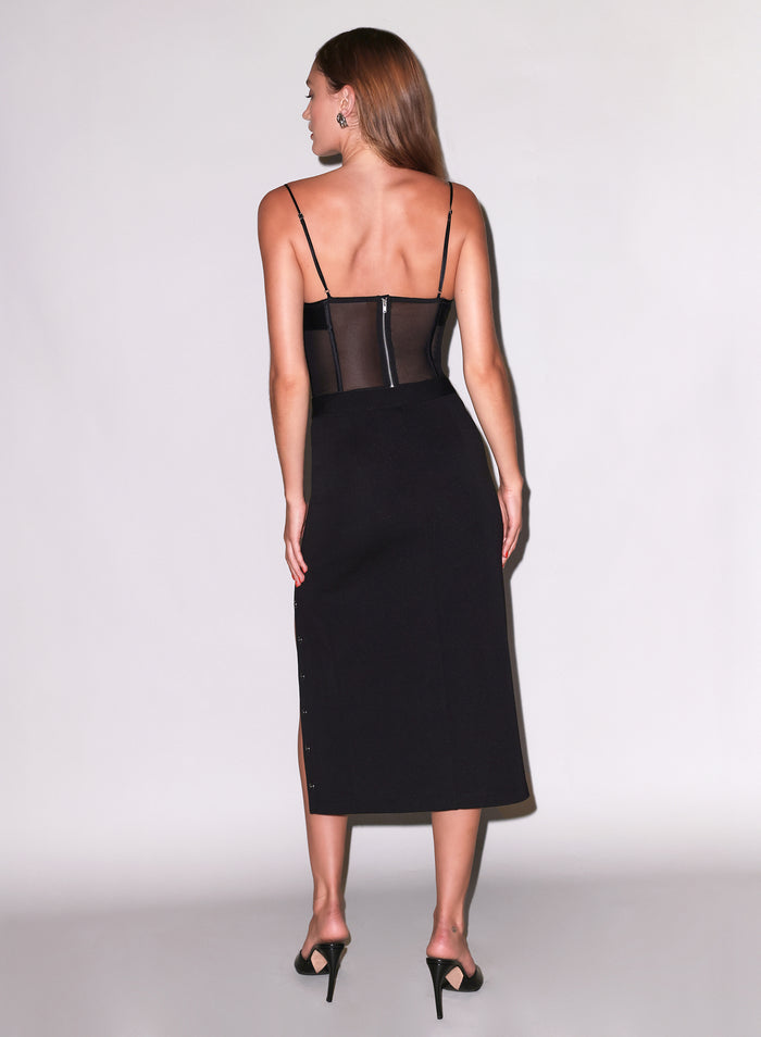 Nora Corset Top-black