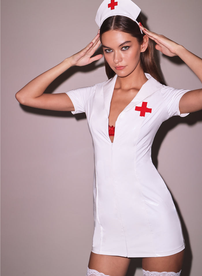 Nurse Costume-ivory-Fleur du Mal