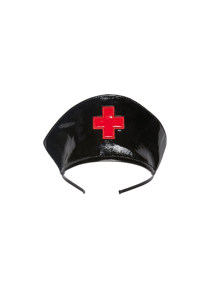 Nurse Costume-black-flat