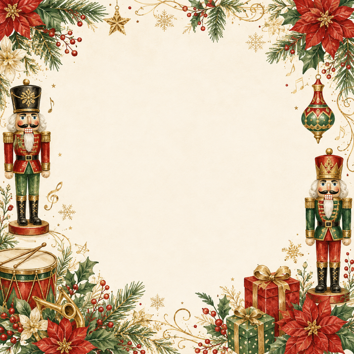 Nutcracker Scrapbook Kit