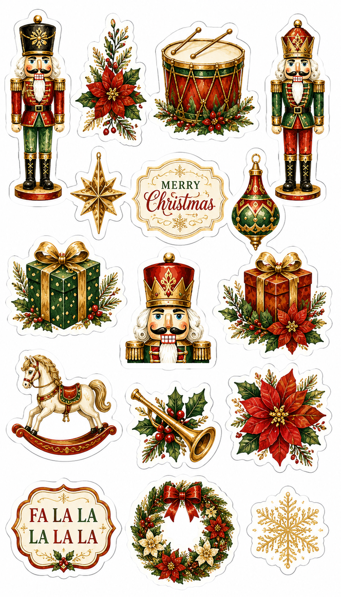 Nutcracker Scrapbook Kit
