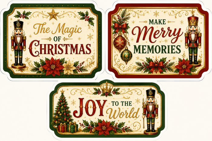 Nutcracker Scrapbook Kit