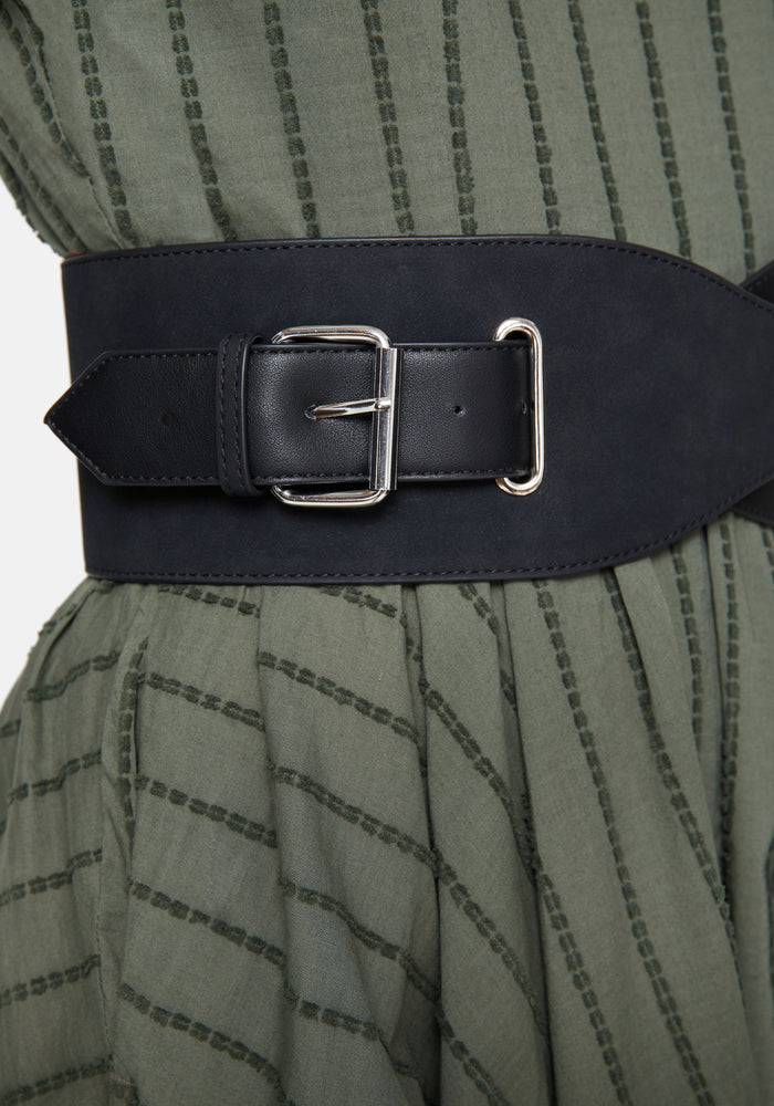 Nyx Faux Suede Leather Waist Belt