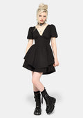 Obsidia Lace Up Corset Mini Dress US 2