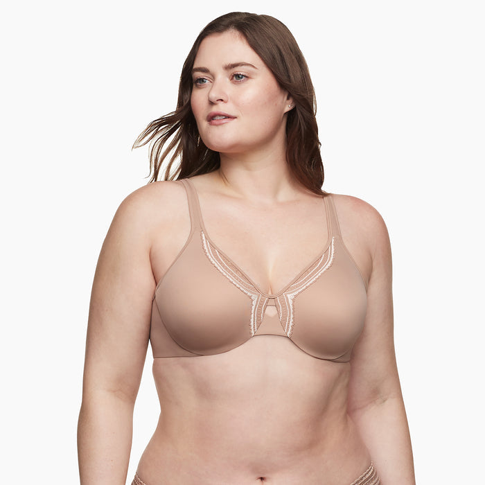 Olga by Warners Butterfly Effect® Underwire Unlined Minimizer Bra
