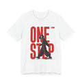 One Step Graphic Tee — Minimalist Streetwear Shirt
