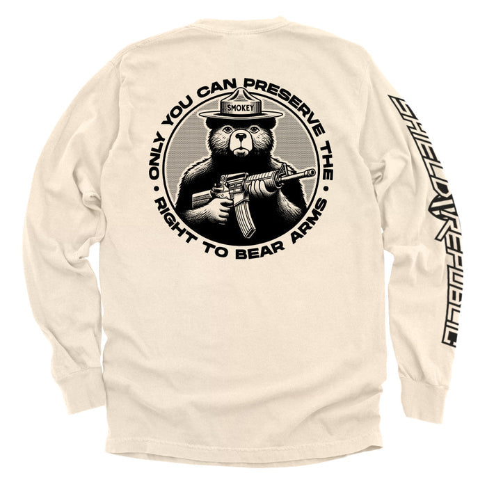 Comfort Colors Long Sleeve / Ivory / S