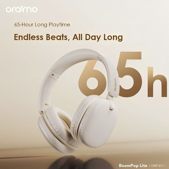 Oraimo Boom Pop Lite Wireless Headset - Light Gold