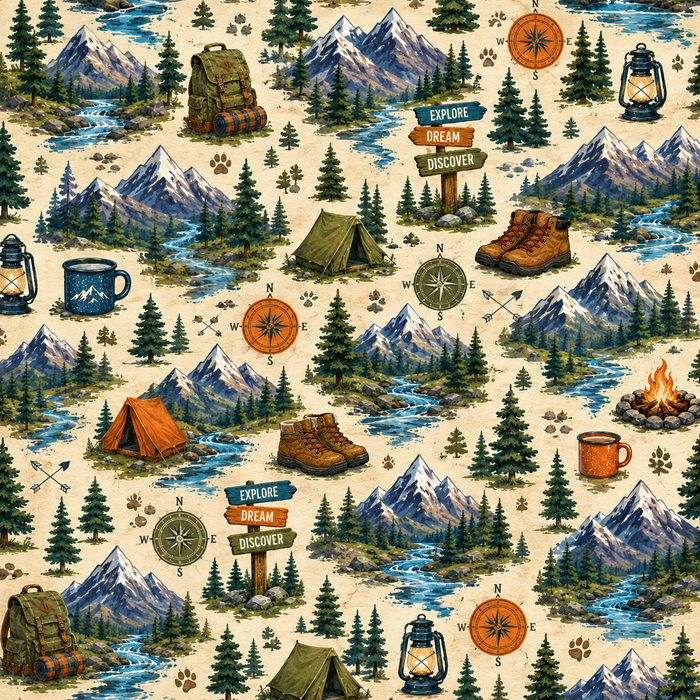 Outdoor Adventues Scrapbook Kit