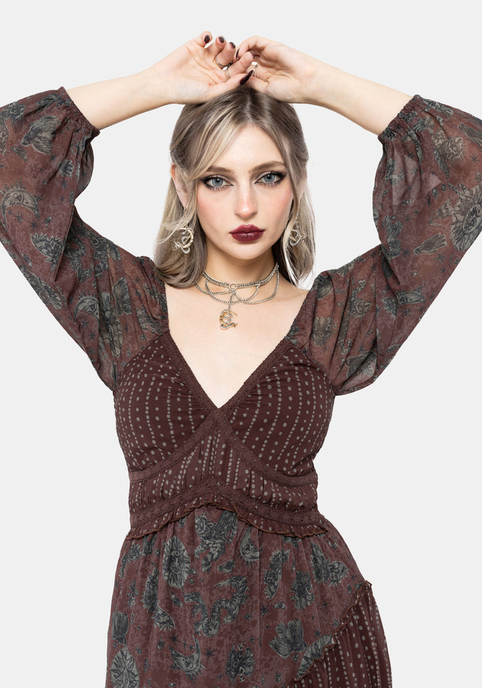 Pact Paisley Maxi Dress