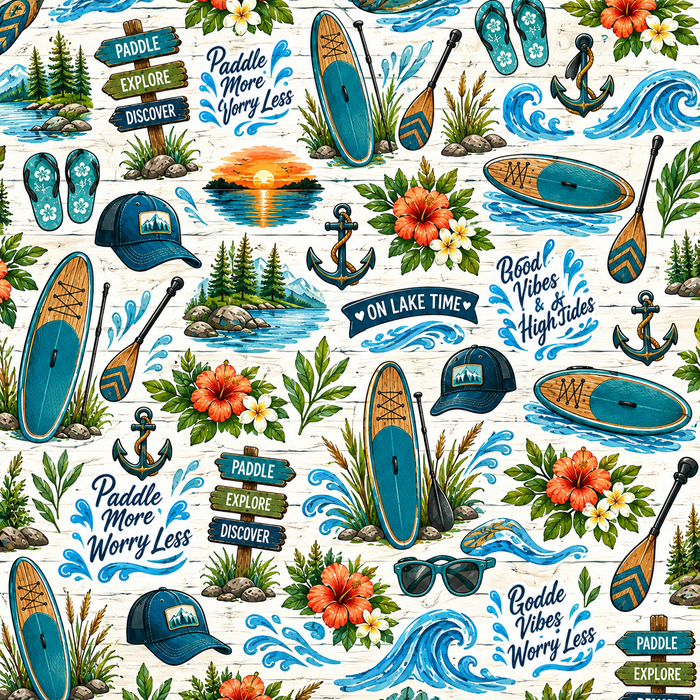 Paddleboard Scrapbook Kit