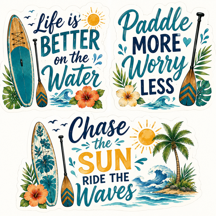 Paddleboard Scrapbook Kit