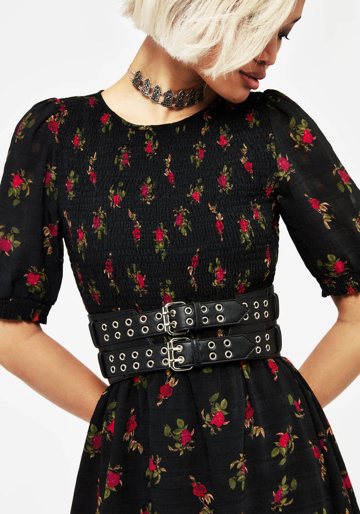 Paranoid Double Buckle Waist Belt