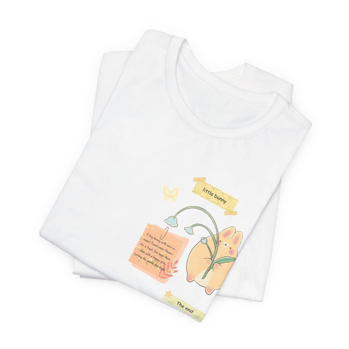 Peachy Self-Care Tee — "You’re Lovely" Floral Graphic T-Shirt