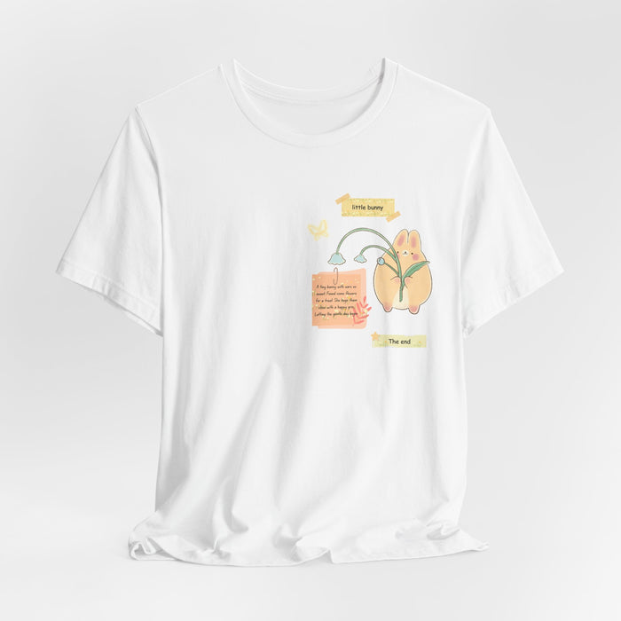 Peachy Self-Care Tee — "You’re Lovely" Floral Graphic T-Shirt