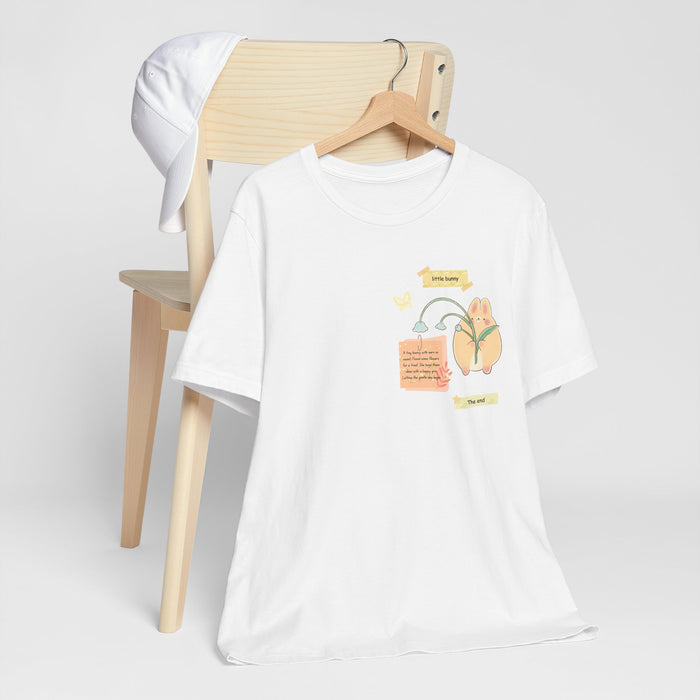Peachy Self-Care Tee — "You’re Lovely" Floral Graphic T-Shirt