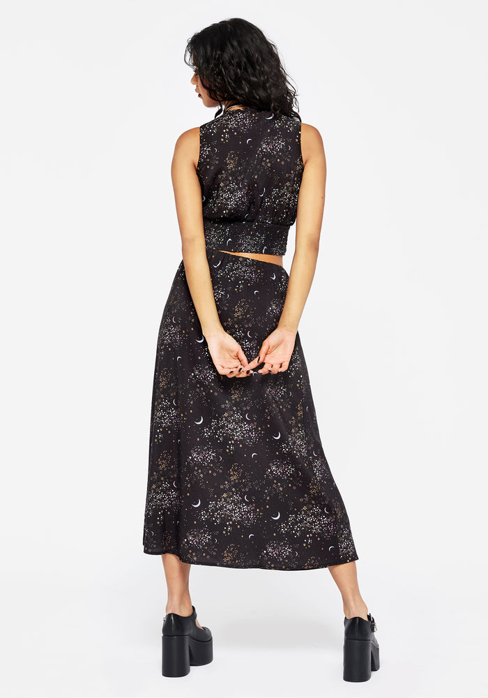 Peaseblossom Celestial Smocked Waist Top