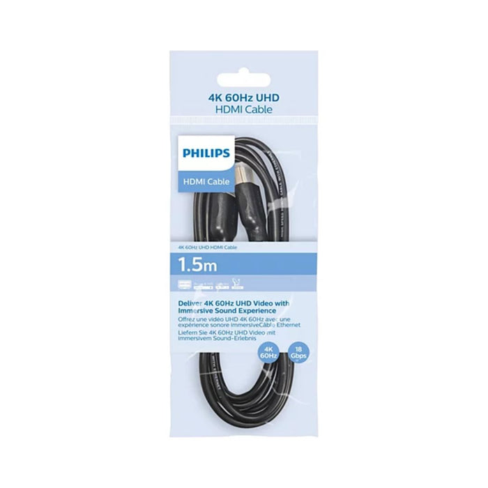Philips SWV5510 2.0 HDMI Cable 1.5M 4K@60Hz