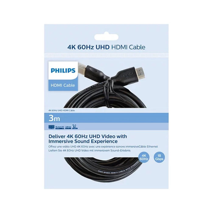 Philips SWV5531 2.0 HDMI Cable 3M 4K@60Hz