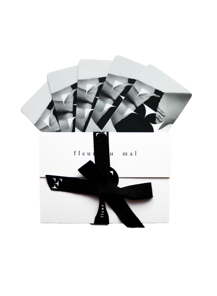 Physical Gift Card-black-Fleur du Mal-flat