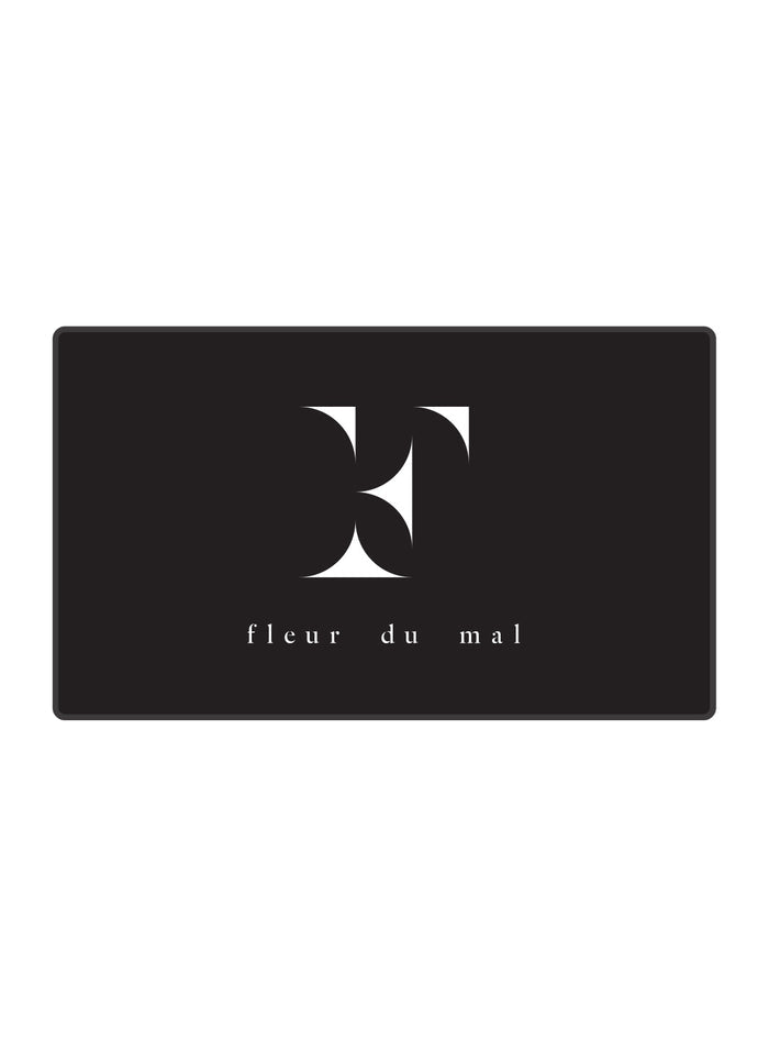Physical Gift Card-black