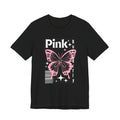Pink Butterfly Tee — Retro Pink Butterfly Graphic T-Shirt
