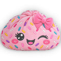 Pink Sprinkle Dumpling Plush Pillow 🎀 | Kawaii Shaped Throw Pillow | Cute Kids Room & Gift
