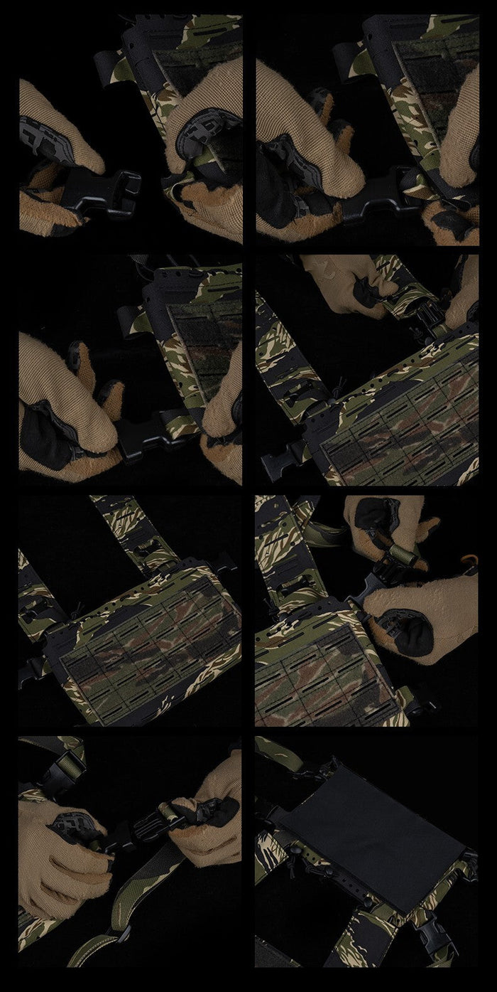 Plate Carrier – Tiger Stripe / Woodland