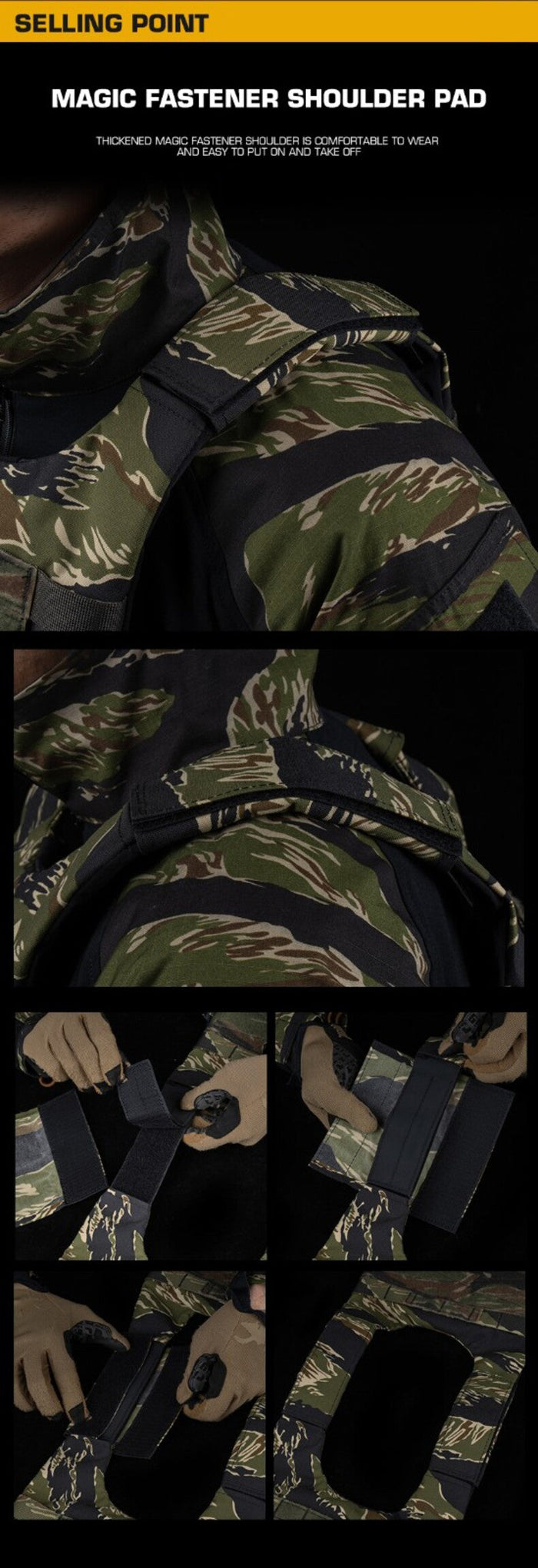 Plate Carrier – Tiger Stripe / Woodland