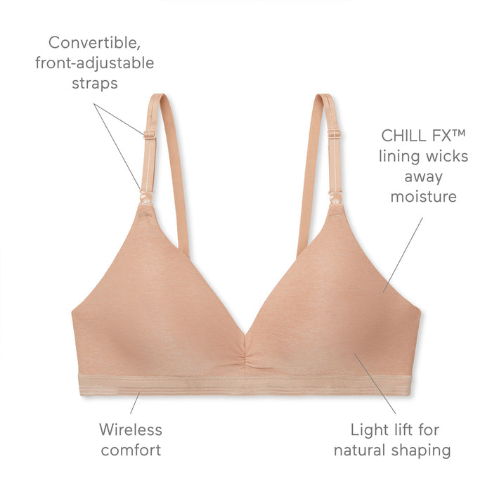 Play It Cool® Stay Cool and Dry Wireless Lift Comfort Bra