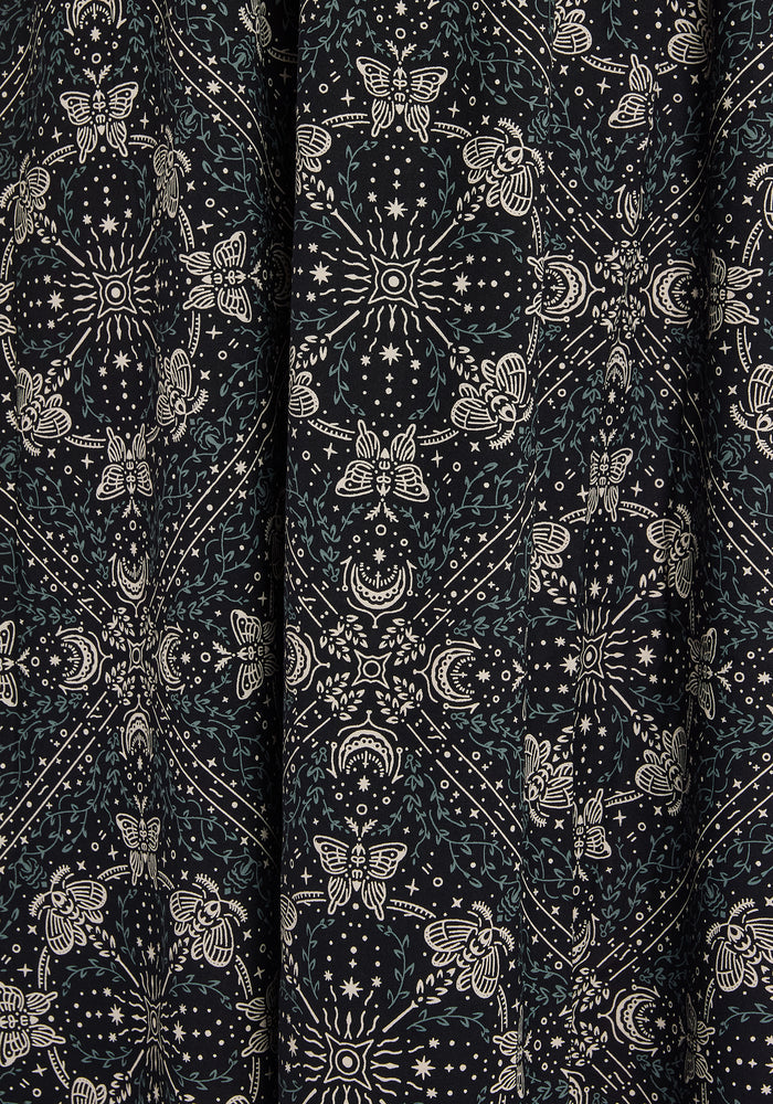 Poem Moth Printed Cami Midaxi Dress