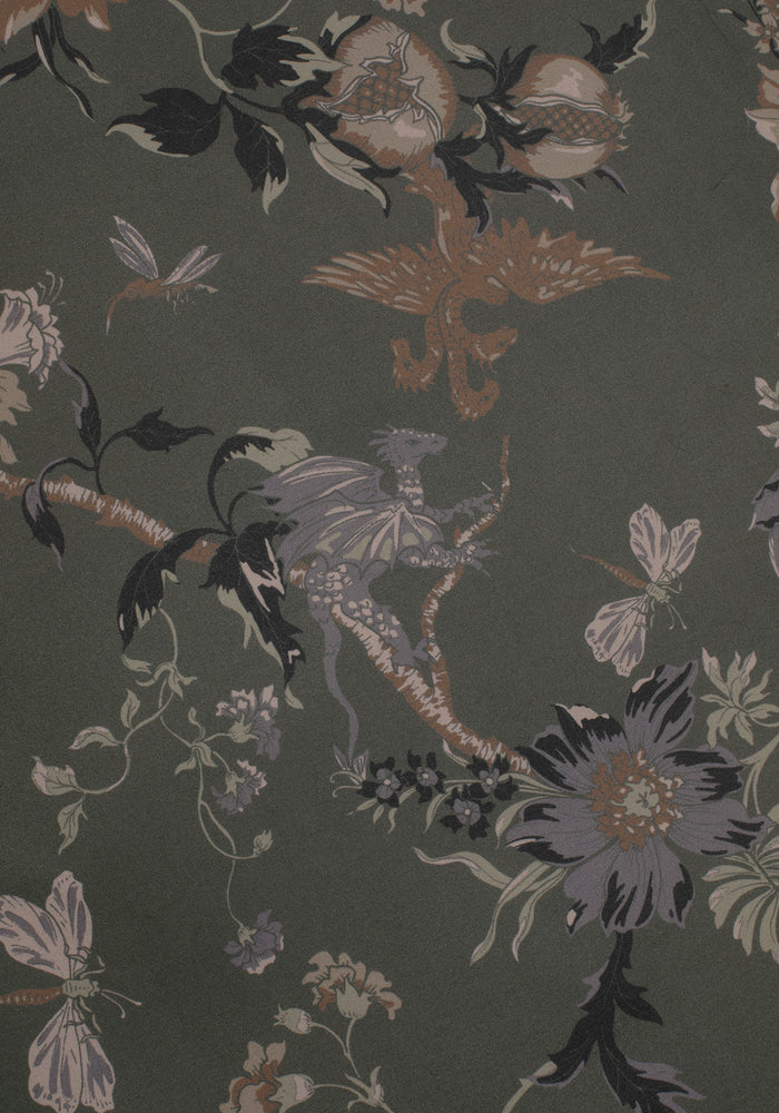 Poison Garden Print Bedding Set - US Queen