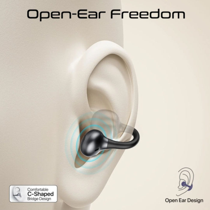 Promate AirClip-Pro Wireless Earbuds - Black