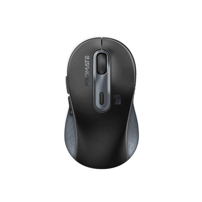 Promate Ken Dual Mode Wireless Mouse - Black
