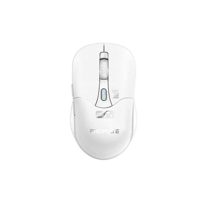 Promate Samo Dual Mode Wireless Mouse - White