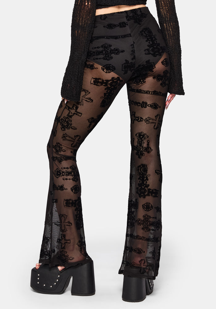 Pyra Jewel Flocked Mesh Flare