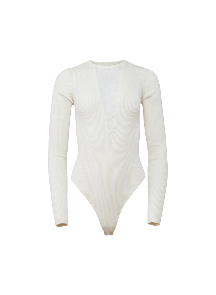 Quinn Bodysuit-ivory-flat
