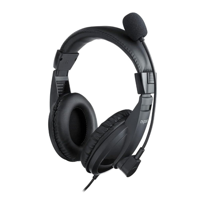 Rapoo H150S Wired Headset - Black