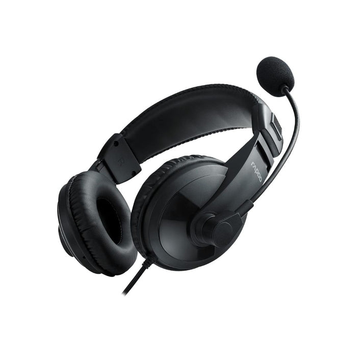 Rapoo H150S Wired Headset - Black