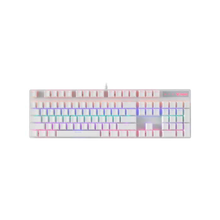 Rapoo V500 Backlit Mechanical Gaming Keyboard - White