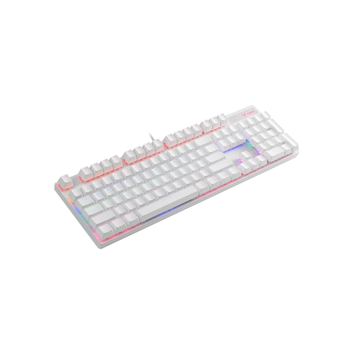 Rapoo V500 Backlit Mechanical Gaming Keyboard - White