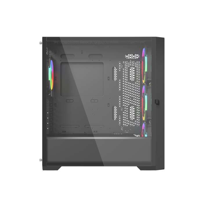 Raptor 230-A Falcon Strike Tempered Glass - Black - شركة القيم العالمية للحاسبات
