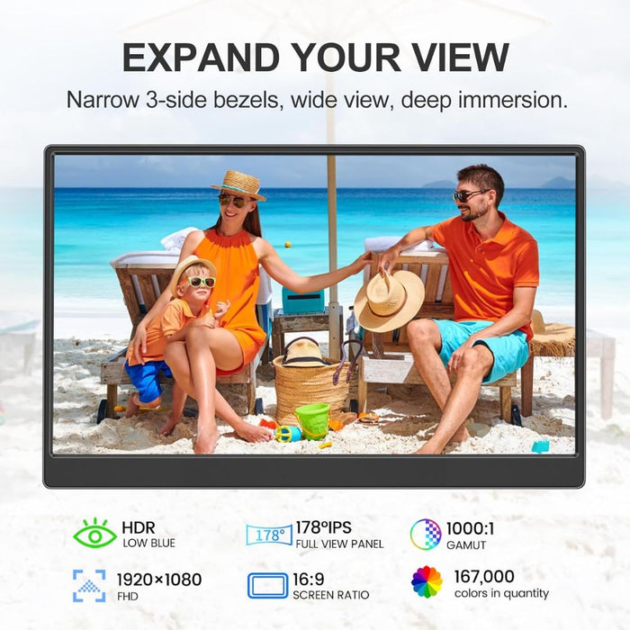 Raptor MF160T02 15.6 inch 60Hz IPS Portable Monitor