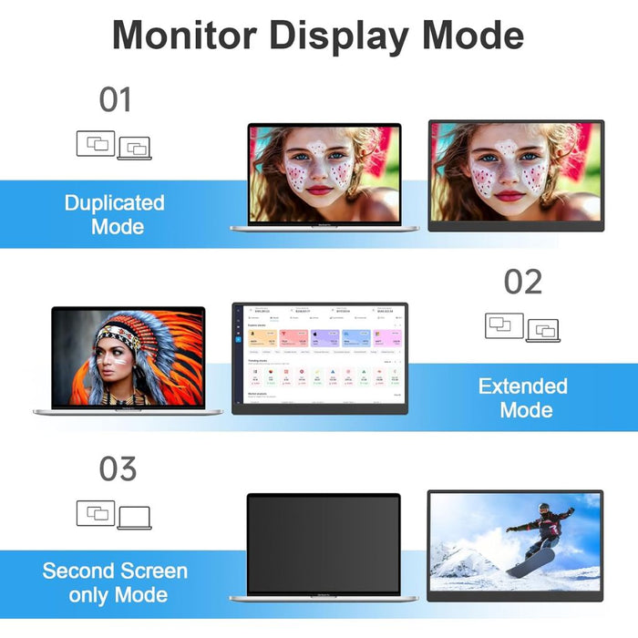 Raptor MF160T02 15.6 inch 60Hz IPS Portable Monitor